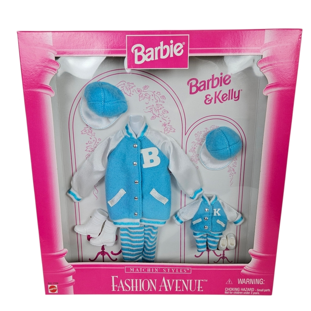 Barbie & Kelly Matchin' Styles Fashion Avenue